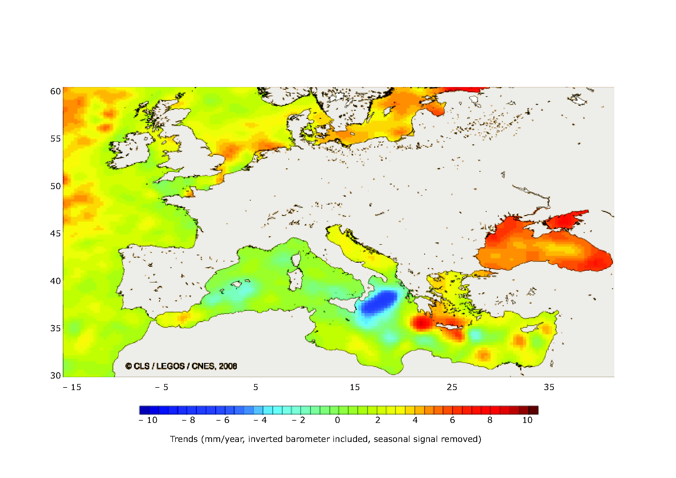 Greece Climate Map