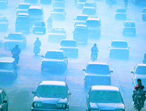 Traffic pollution