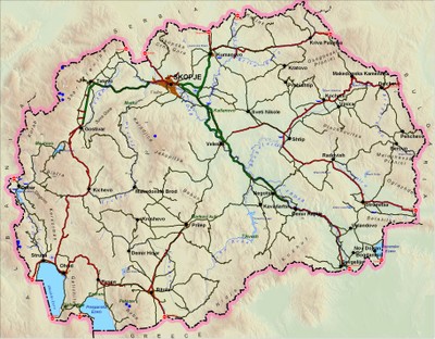 Map 1: Former Yugoslav Republic of Macedonia