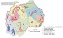 Map 3: The most frequent critical areas in the Former Yugoslav Republic of Macedonia under conditions of rapid snow smelting with intensive rainfalls