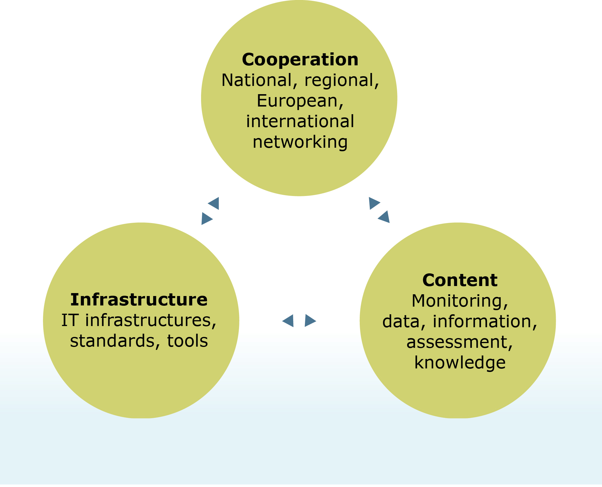 Eionet connects diagram