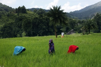 Villagers in Orissa India