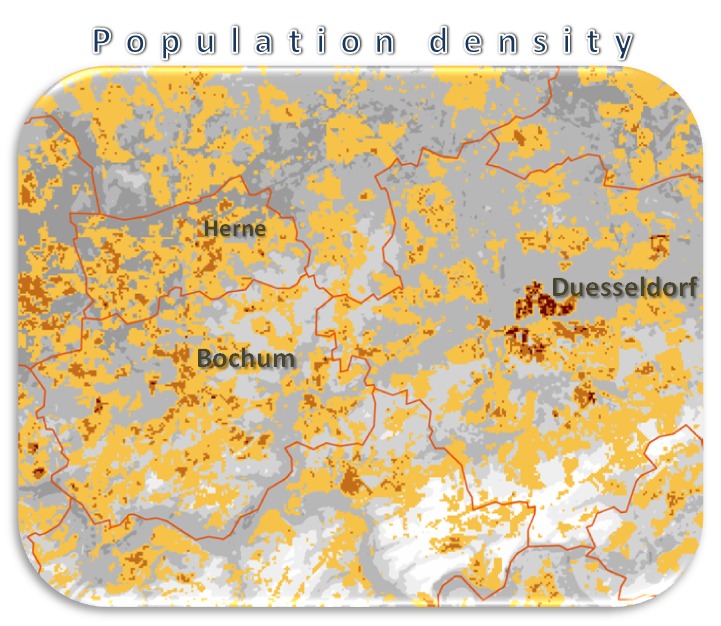 Germany population distribution