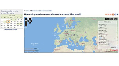 Kalender over miljøarrangementer