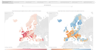 Drought impact on ecosystems in Europe, 2000-2019