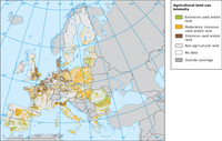 Agricultural land use intensity 