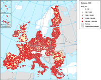Corine biotopes map