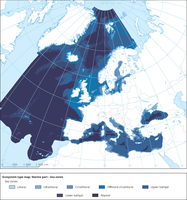 Ecosystem map sea zones