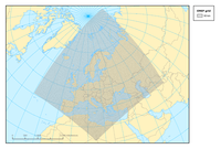 EEA reprojected EMEP grid