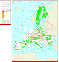 Fragmentation by major roads of large forest complexes (&amp;gt;600 km²)