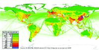 Global greenhouse gas emissions, 2005