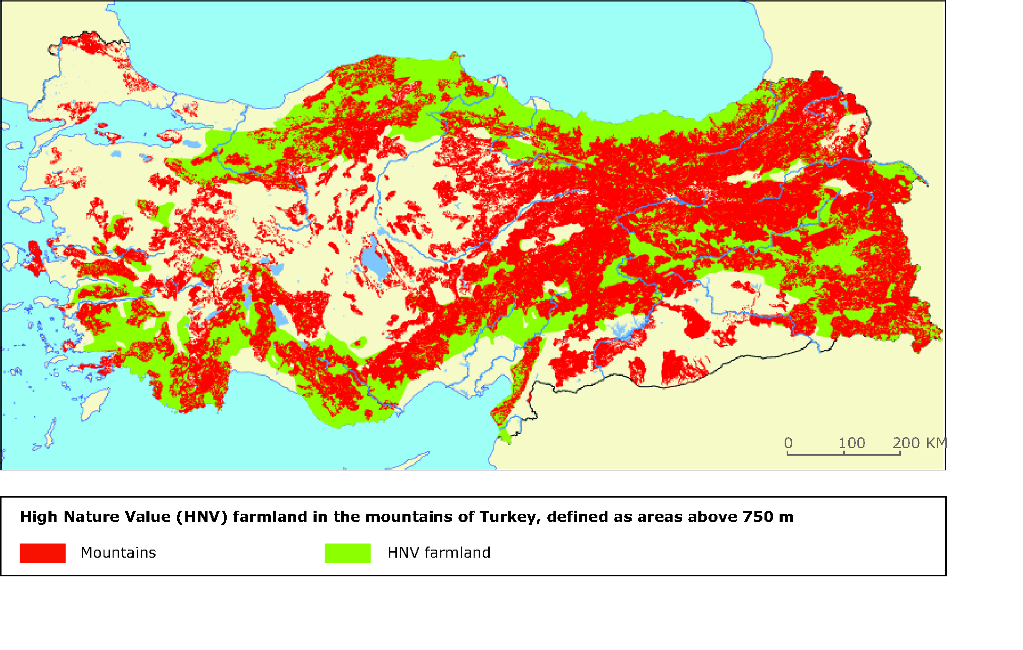 Opdagelse rester Indbildsk High Nature Value farmland in the mountains of Turkey — European  Environment Agency