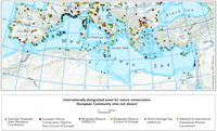 International nature protection areas in the Mediterranean Sea - specially