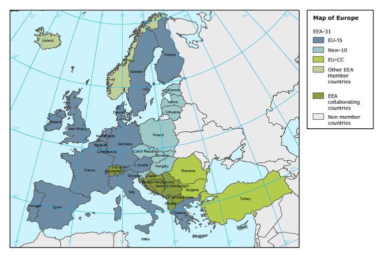 european maps