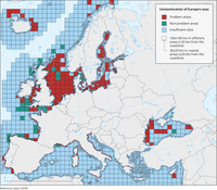 Contamination of Europe’s seas