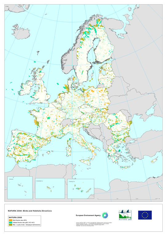 EU27 Birds and Habitats Directives sites