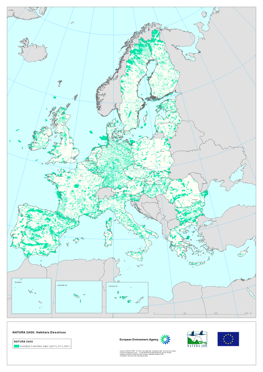 EU27 Habitats Directive sites