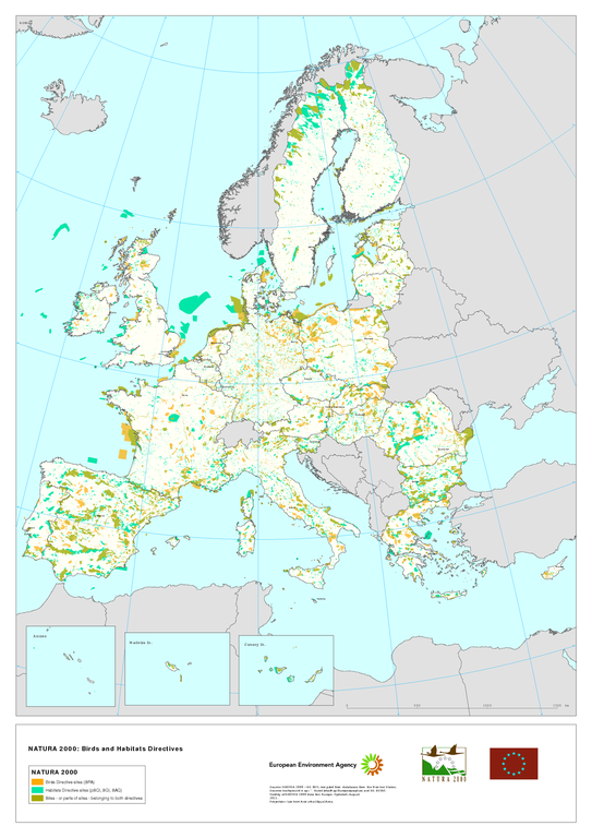 EU–27 - Birds and Habitats Directives sites