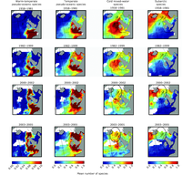 Northward movement of zooplankton between 1958-2005