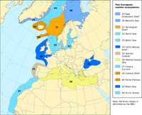 Pan-European marine ecosystems