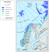 Permafrost and tree line