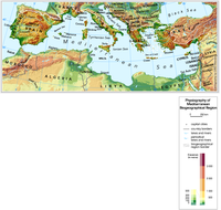 Physiography of Mediterranean Biogeographical Region