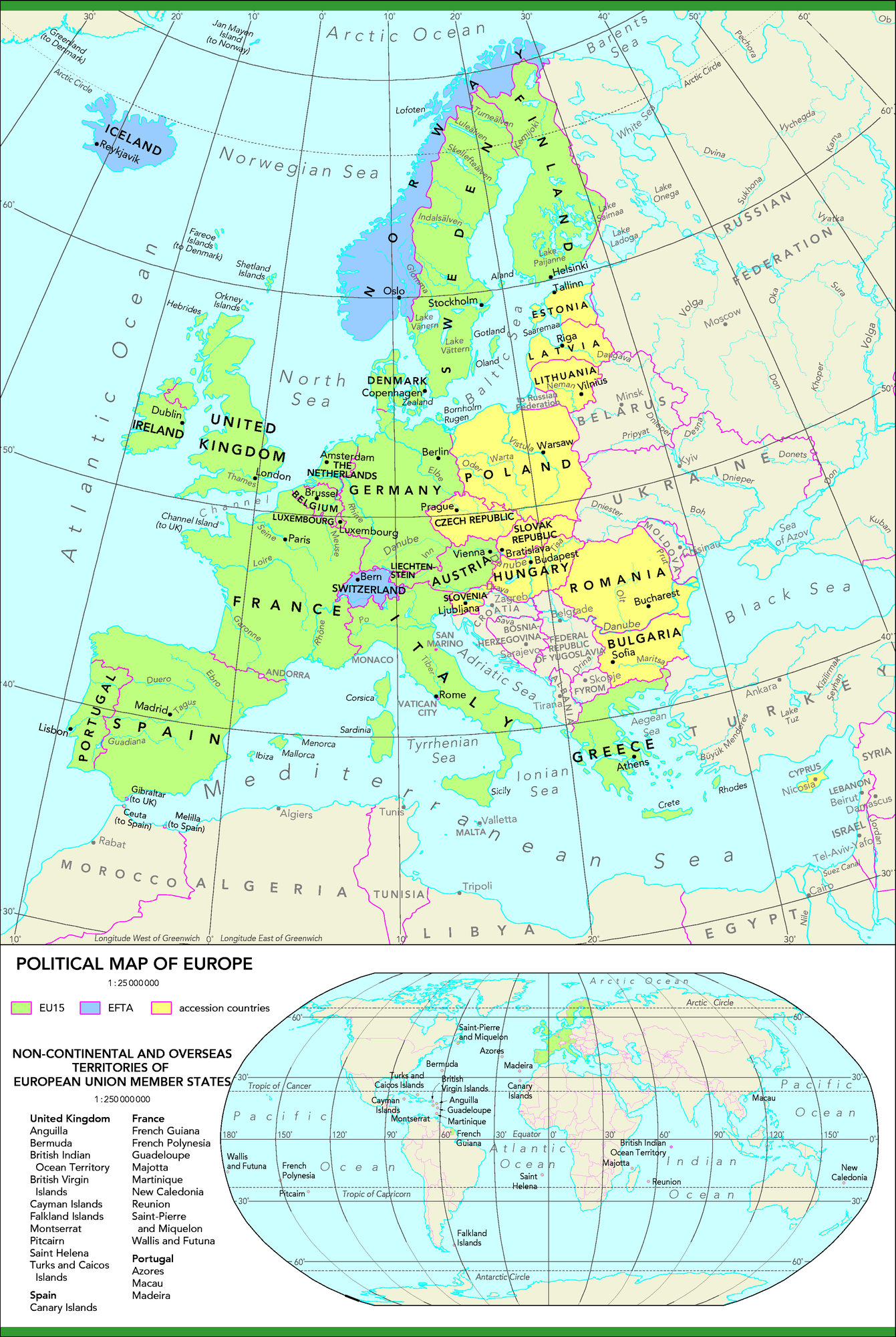 Map of europe