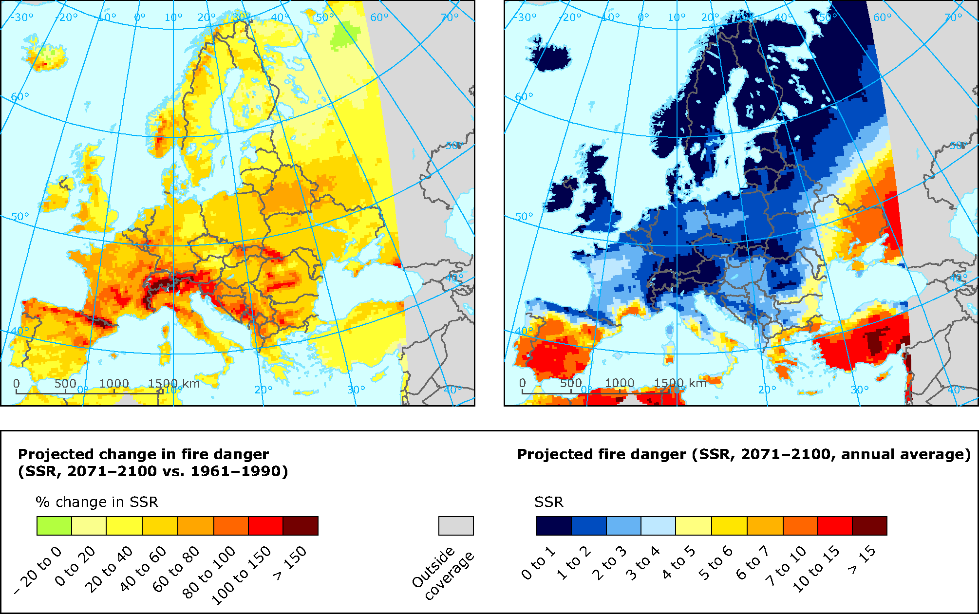 Projected changes in fire danger