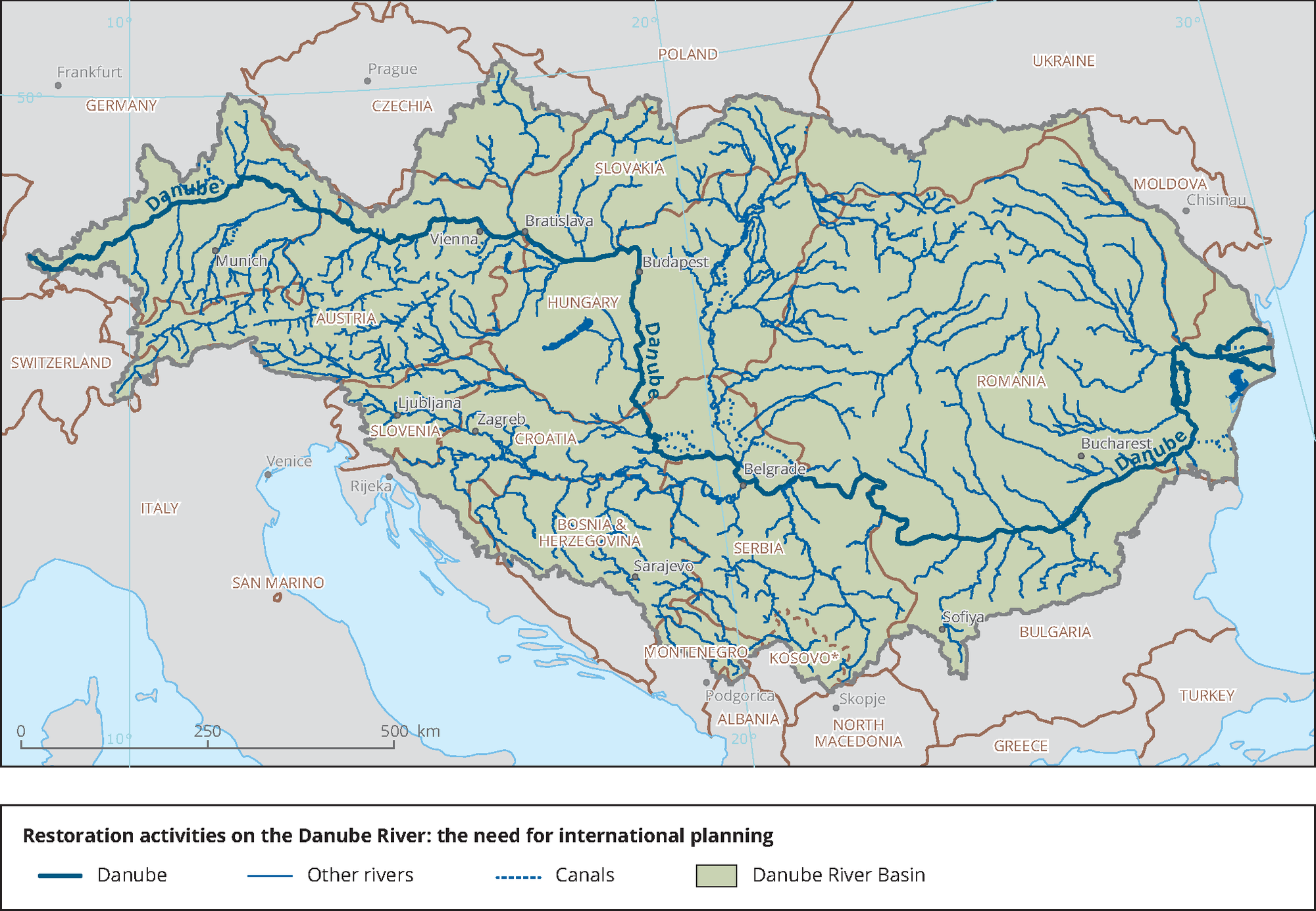 Дунай река бассейн какого океана. Бассейн реки Дунай. Карта реки Дунай на карте. Бассейн реки Дунай на карте. Река Дунай на карте.