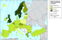 Status of national forest programmes in Europe