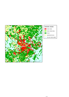 Stockholm, Sweden: green and red finger zoning plans