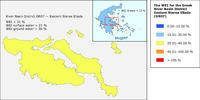 The WEI for the RBD eastern Sterea Ellada (GR07) (Greece)