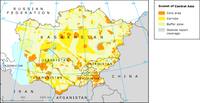 Transboundary initiatives on protected areas in Central Asia