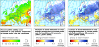 Water limitation of crop primary production in Europe under rain-fed conditions