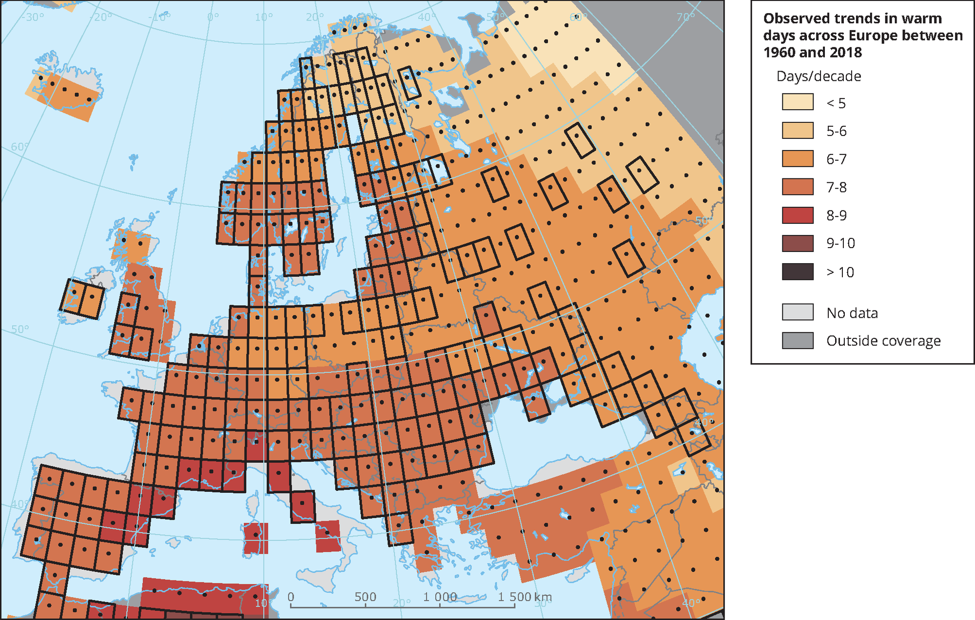 Global And European Temperature European Environment Agency