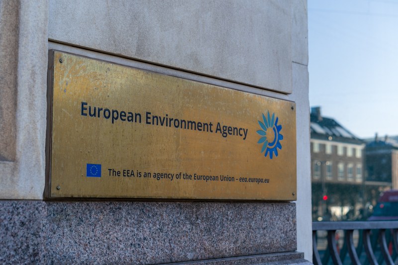 European Environment Agency sign