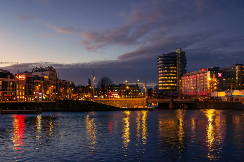 City at night