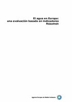 El agua en Europa: una evaluación basada en indicadores - Resumen