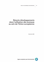 Récents développements dans l'utilisation des écotaxes au sein de l'Union européenne