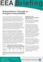 EEA Briefing 2/2004 - Subventions à l'énergie et énergies renouvelables