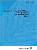 Évolution des émissions de gaz à effet de serre dans la Communauté européenne et ses États membres entre 1990 et 1999