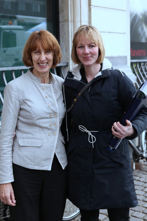 Professor McGlade and Danish Environment Minister Ida Auken