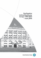 Starfsáætlun Umhverfissofnunar Evrópu 1999-2003 – stutt yfirlit