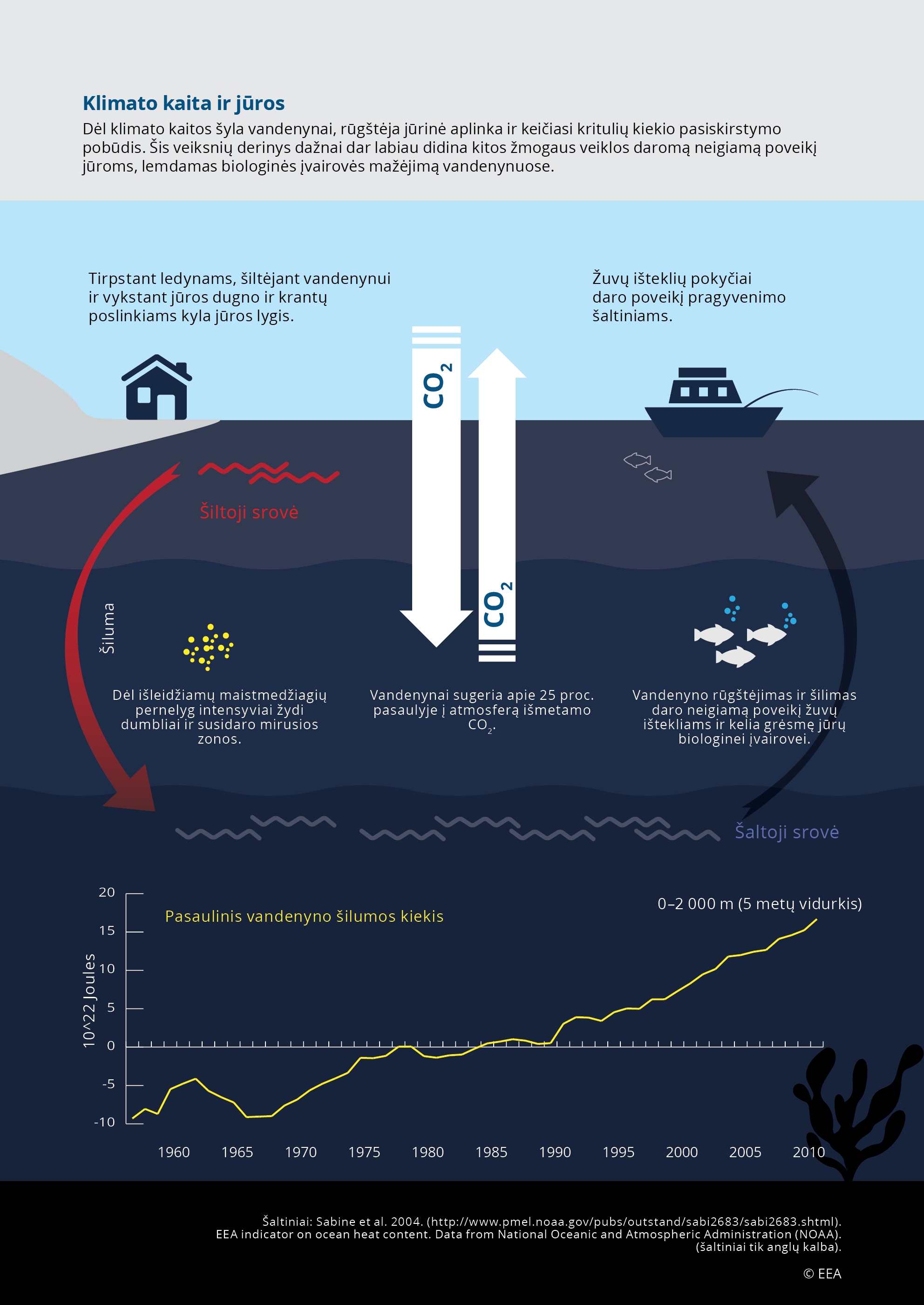 Klimato kaita ir jūros