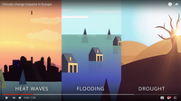 Climate change impacts in Europe 