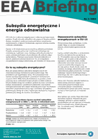 EEA Breifing 2/2004 - Subsydia energetyczne i energia odnawialna