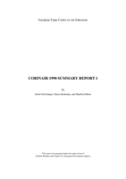 CORINAIR 1990 - Summary Report 1