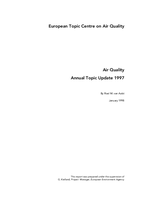 Air Quality - Annual topic update 1997