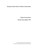 Nature Conservation - Annual topic update 1997
