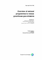 Overview of national programs to reduce greenhouse gas emissions